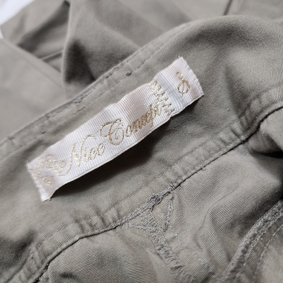 Womens Vintage Nice Concept Low Rise Army Green Bootcut Pants Size Small - Picture 6 of 12